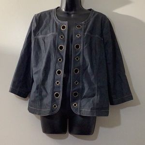 Cato Women Denim Blazer